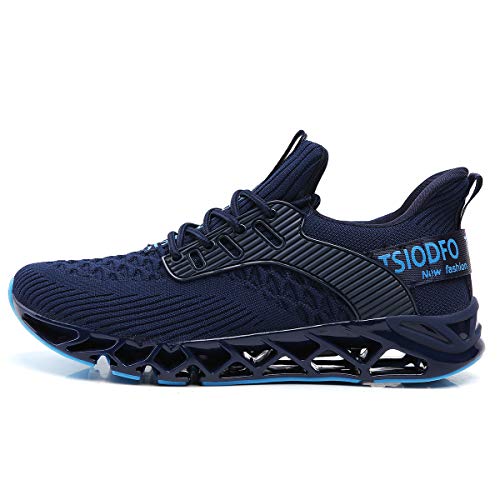 Ezkrwxn Mens Running Shoes Non Slip Athletic Tennis Walking Fashion Sneakers