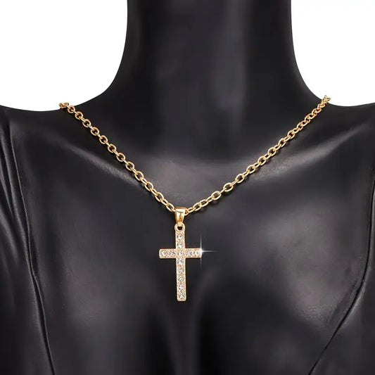 Trendy Cross Pendant Necklace