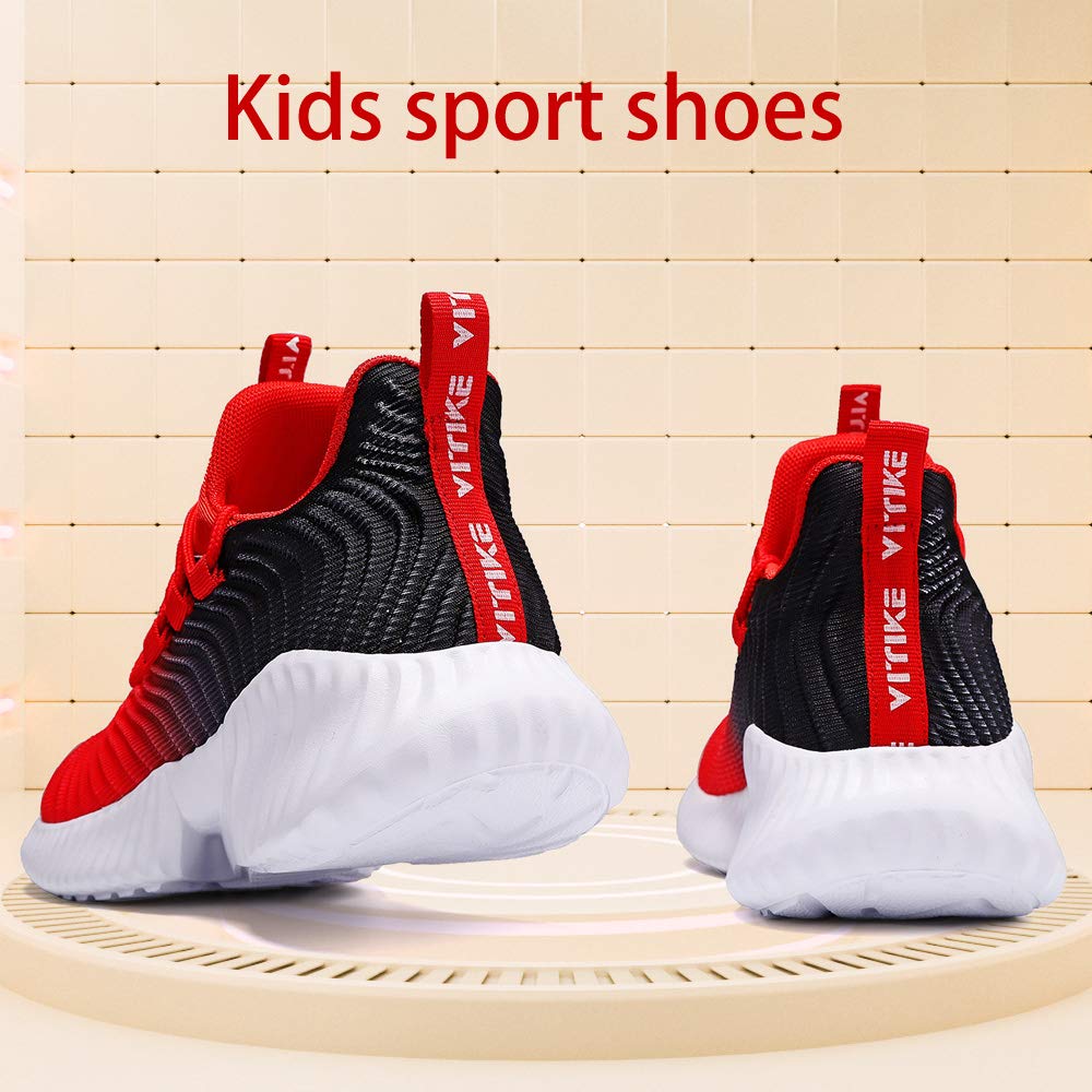 VITUOFLY Boys Sneakers Kids Running Shoes