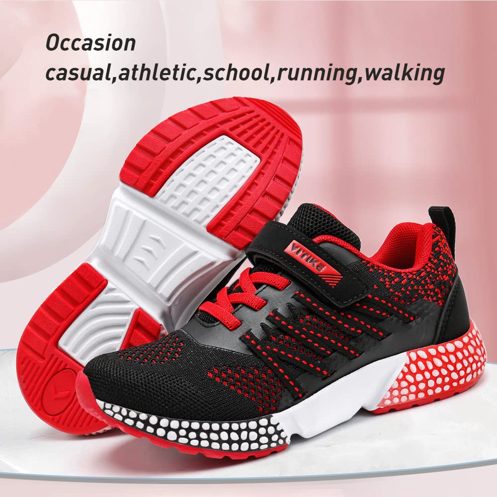 VITUOFLY Boys Sneakers Kids Running Shoes