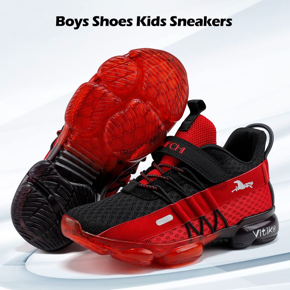 VITUOFLY Boys Sneakers Kids Running Shoes