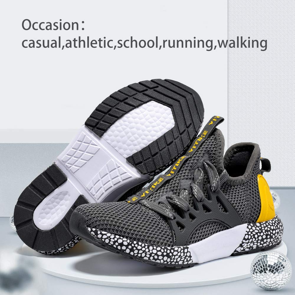 VITUOFLY Boys Sneakers Kids Running Shoes