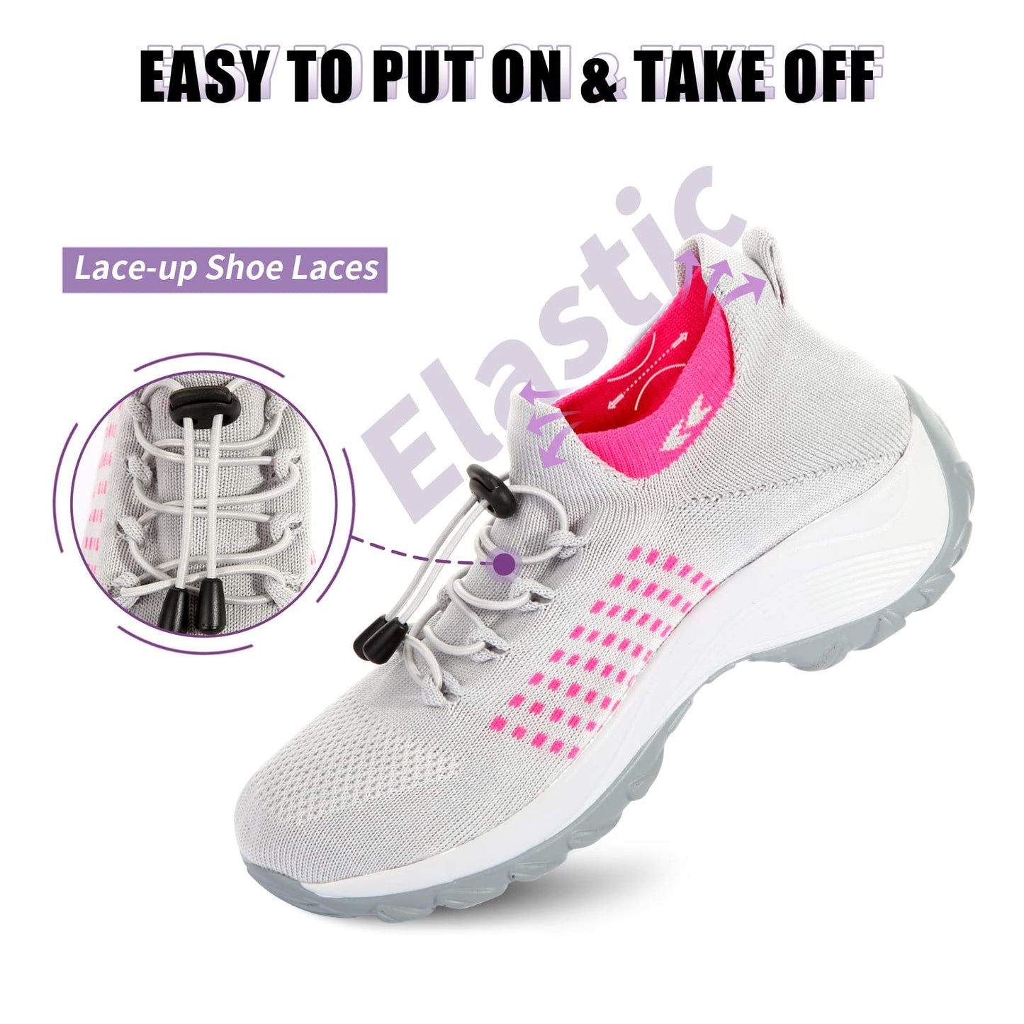 STUNAHOME Orthopedic Sneakers Breathable Women