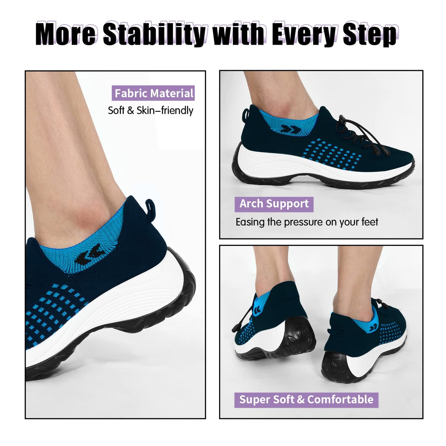 STUNAHOME Orthopedic Sneakers Breathable Women