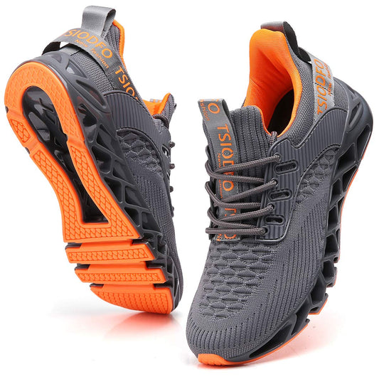 Ezkrwxn Mens Running Shoes Non Slip Athletic Tennis Walking Fashion Sneakers