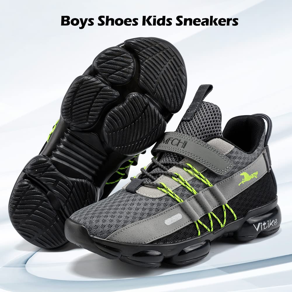 VITUOFLY Boys Sneakers Kids Running Shoes