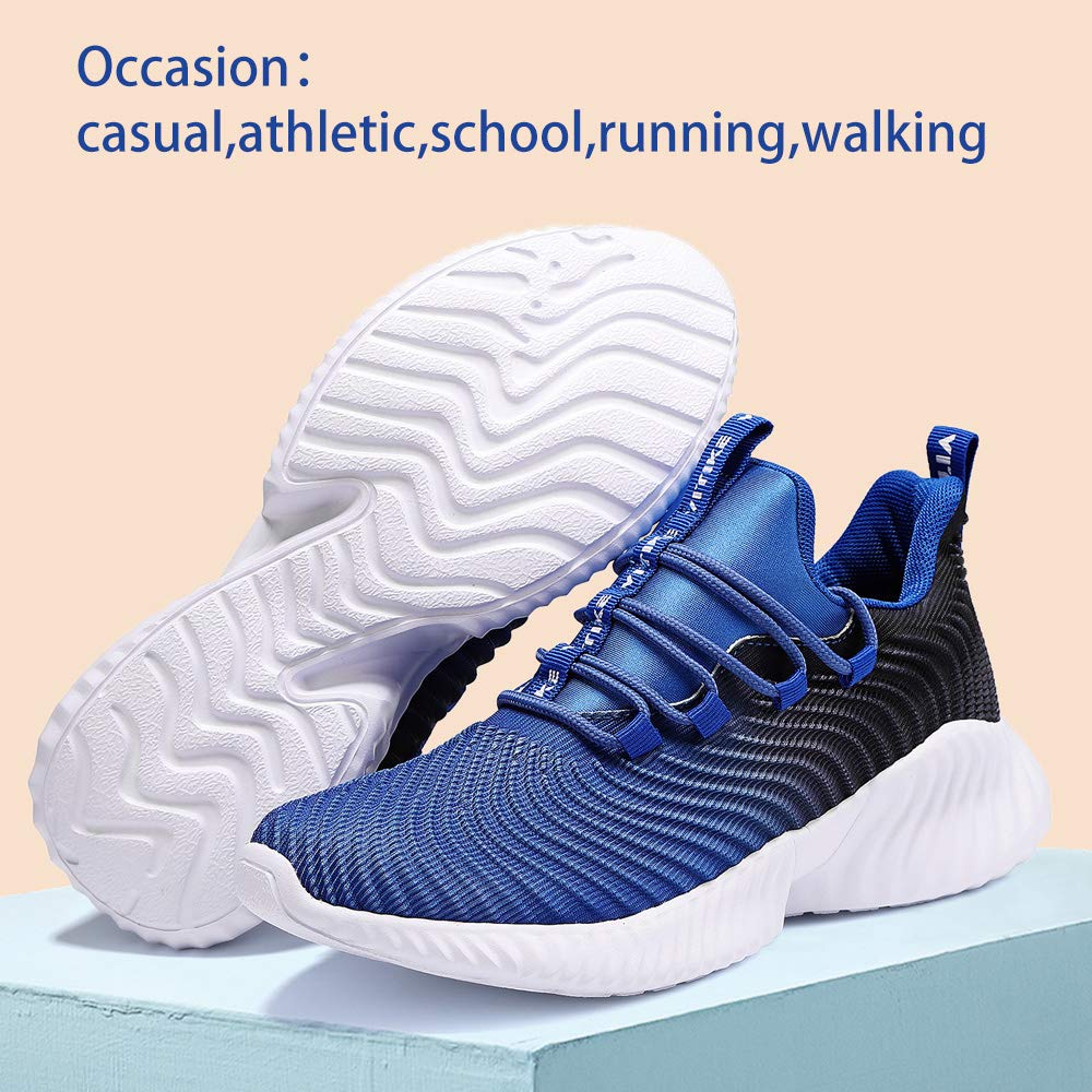 VITUOFLY Boys Sneakers Kids Running Shoes