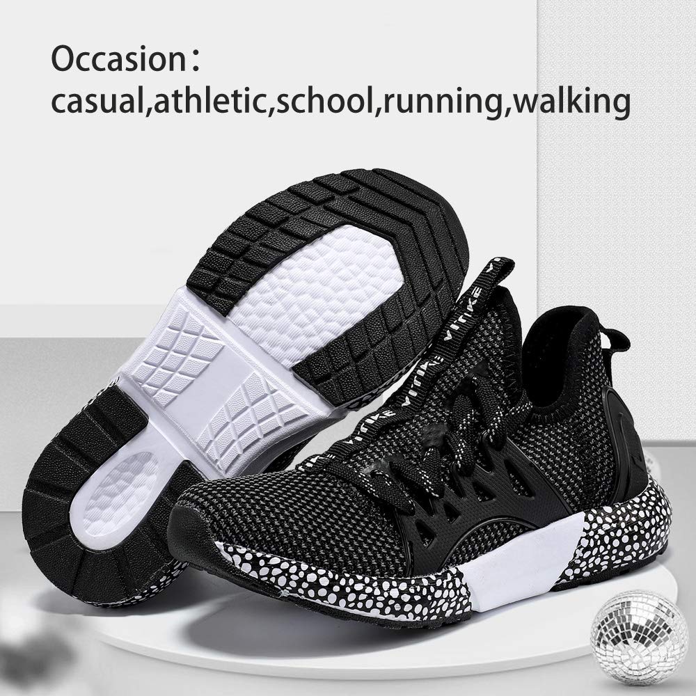 VITUOFLY Boys Sneakers Kids Running Shoes