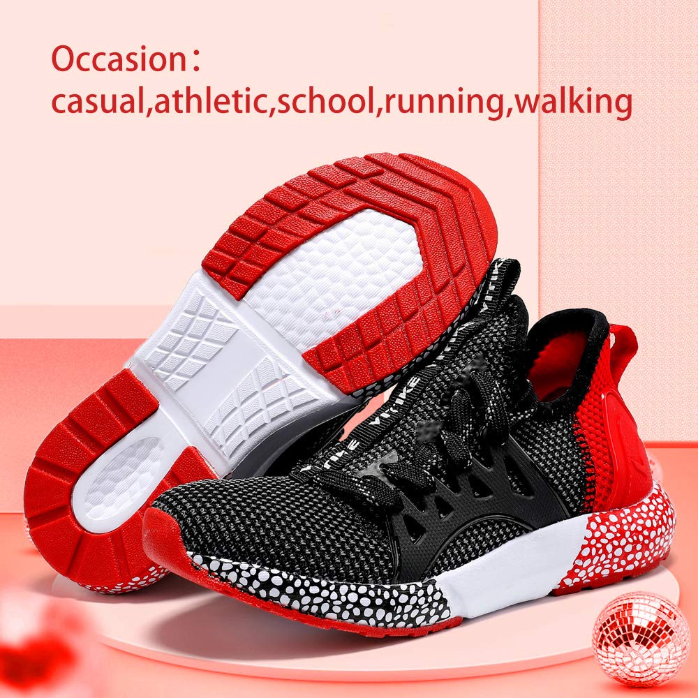 VITUOFLY Boys Sneakers Kids Running Shoes