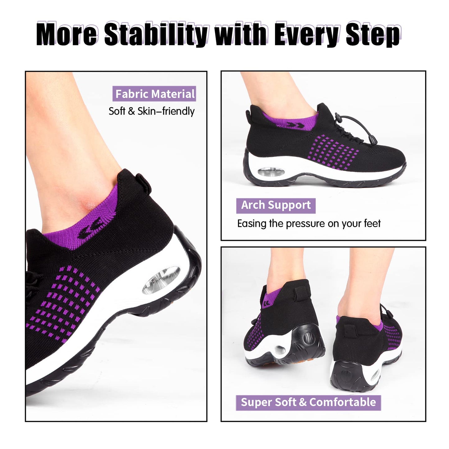 STUNAHOME Orthopedic Sneakers Breathable Women