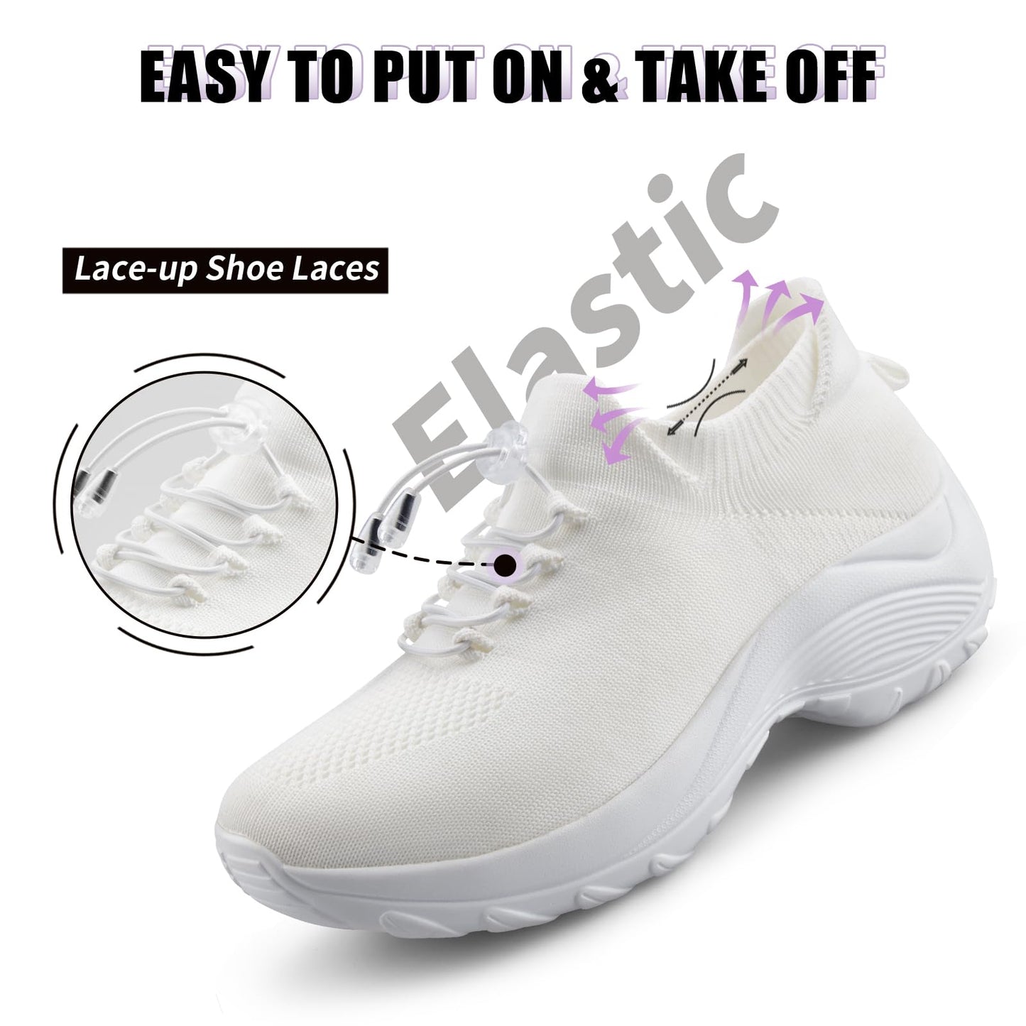 STUNAHOME Orthopedic Sneakers Breathable Women