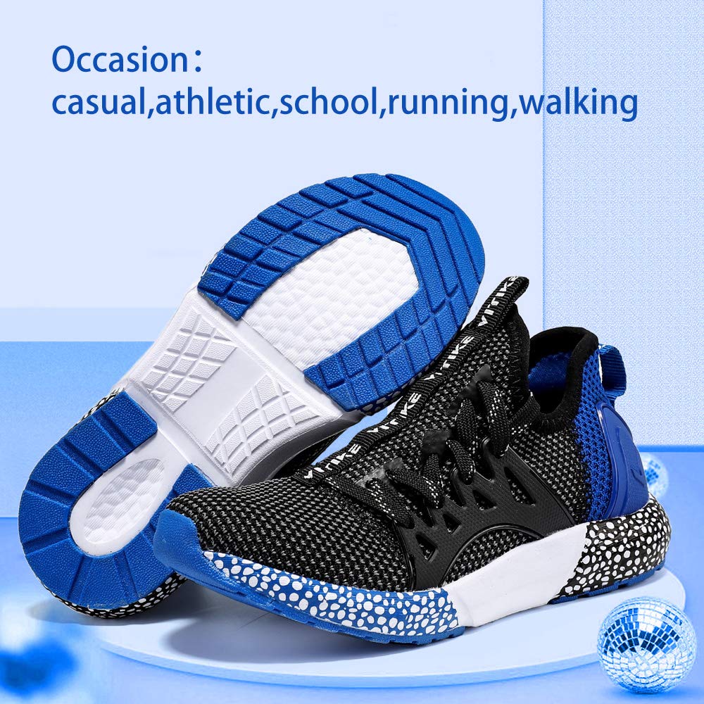 VITUOFLY Boys Sneakers Kids Running Shoes