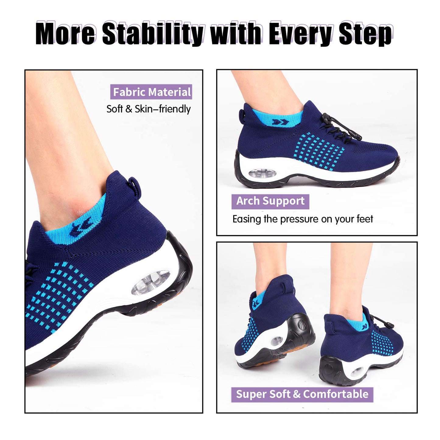 STUNAHOME Orthopedic Sneakers Breathable Women