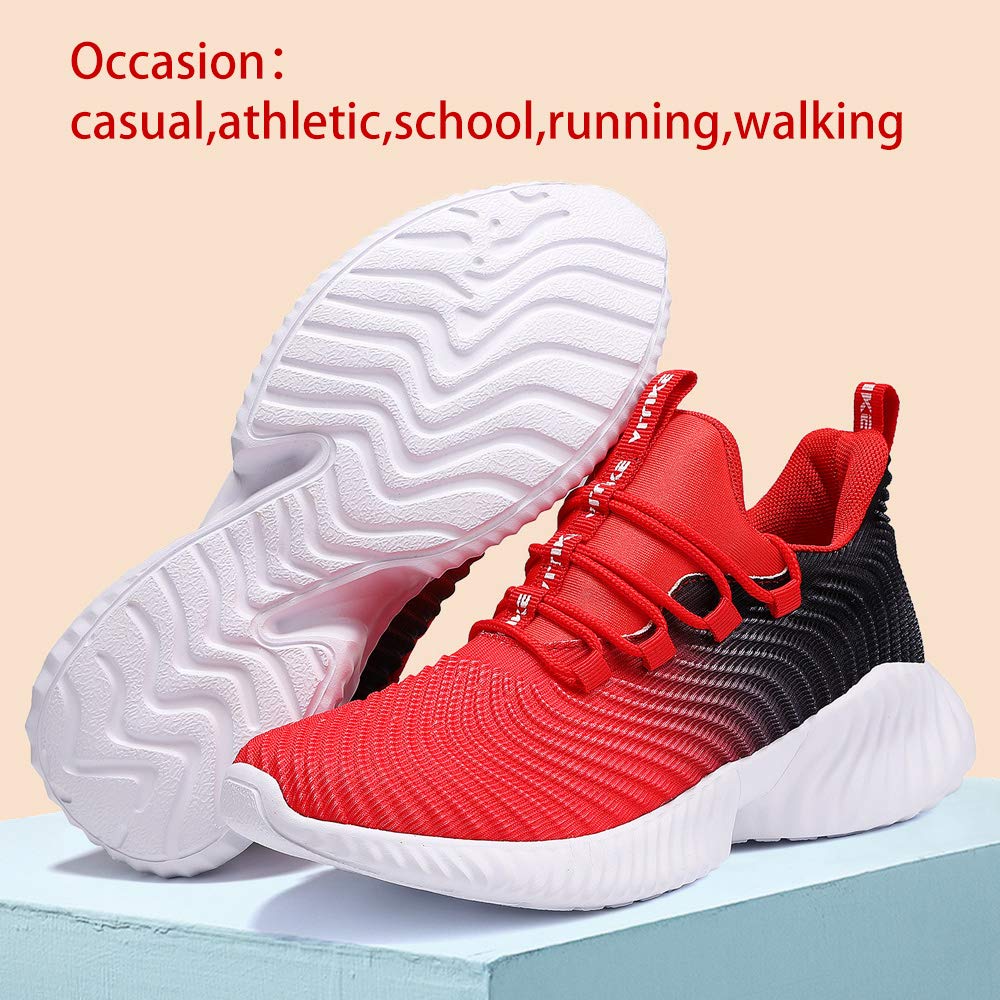 VITUOFLY Boys Sneakers Kids Running Shoes