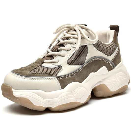 BEAU TODAY Chunky Sneakers for Women