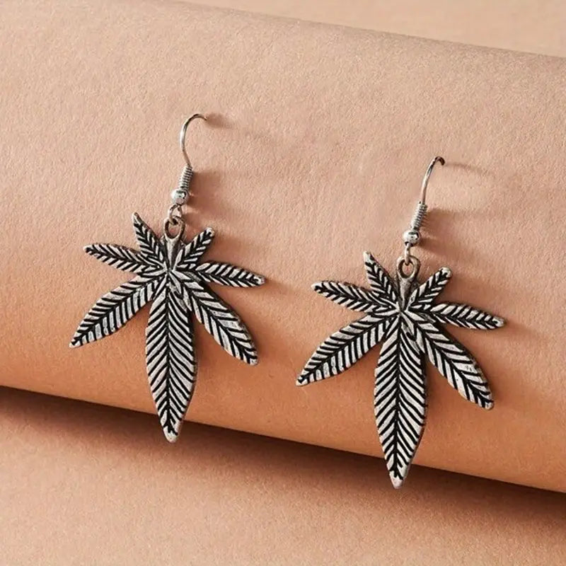 Enchanting Leaf Dangle Earrings