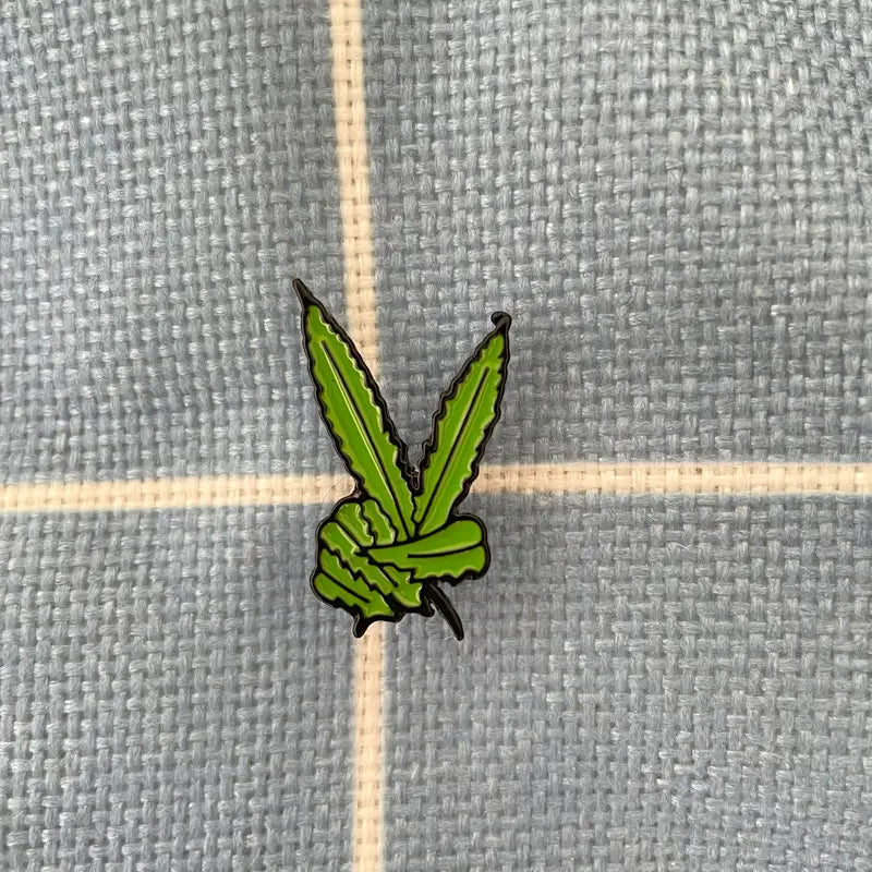 Plant Cartoon Brooch