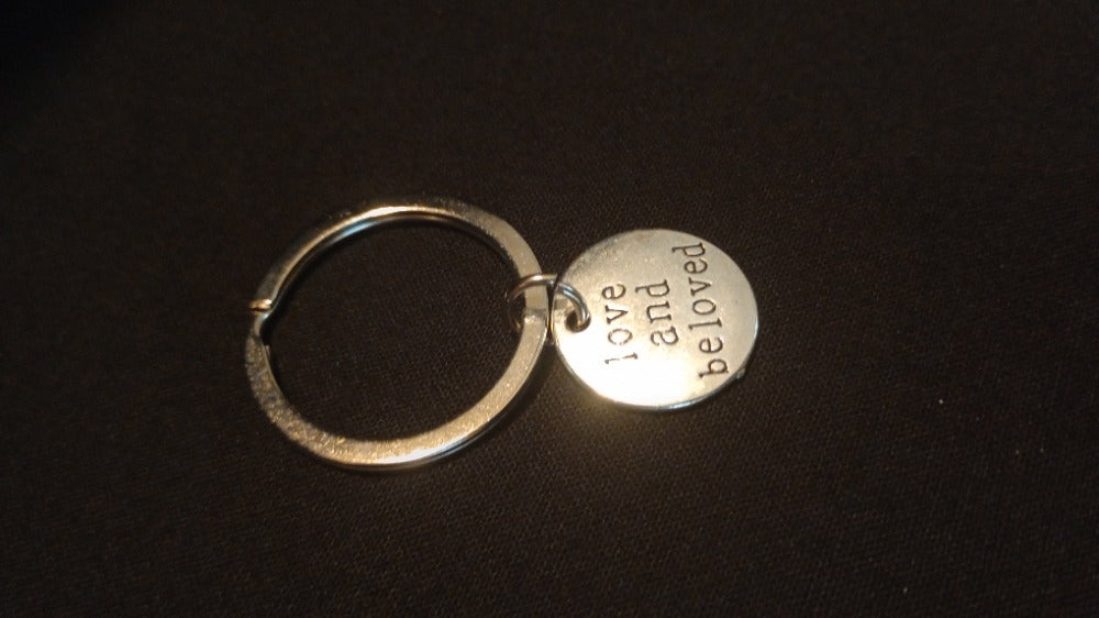 Love And Beloved Keychain