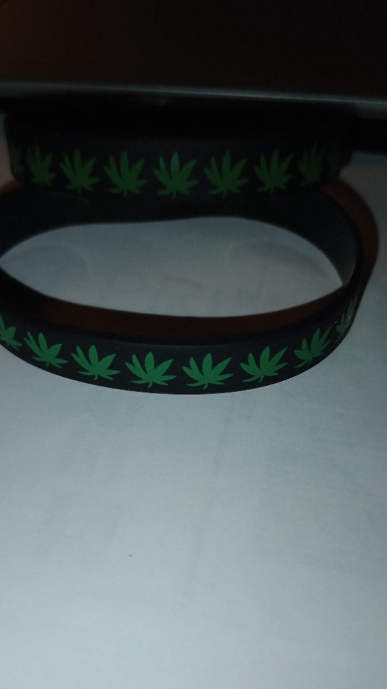 Silicone Leaf Wristbands